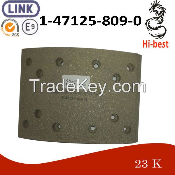 TRUCK BRAKE LINING