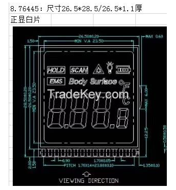 FSTN Transflecitve LCD Display Module