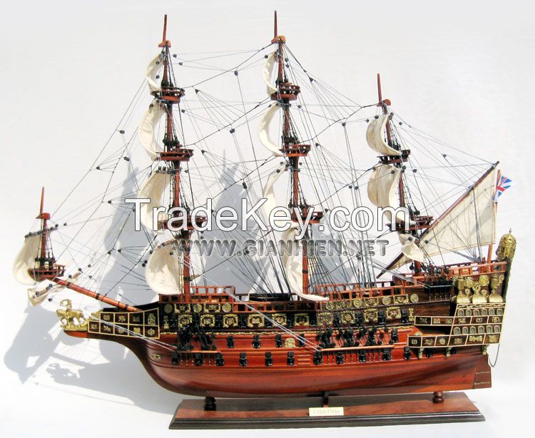 SAN FELIPE WOODEN HANDICRAFT MODEL BOAT MADE IN VIETNAM HIGH QUALITY