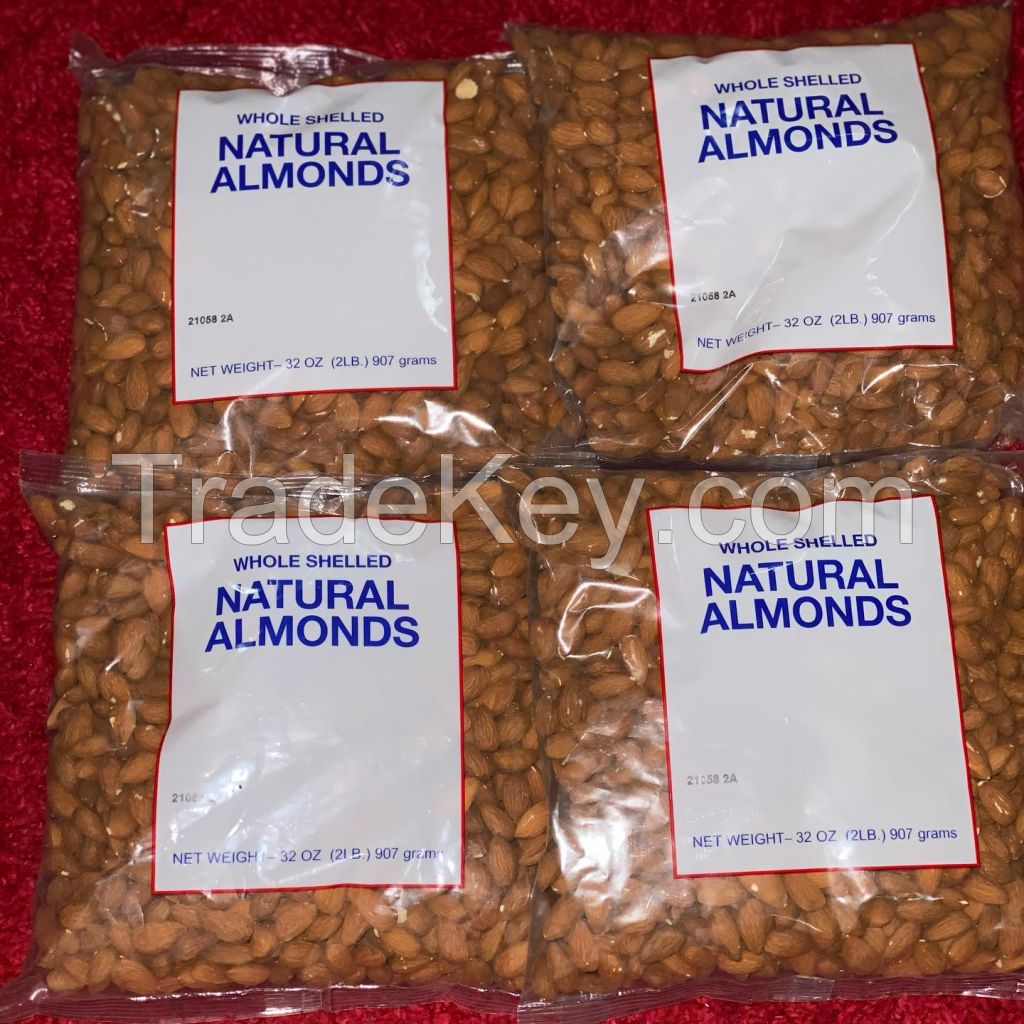 High grade Wholesale Natural Bulk Fresh Almond  Non-GMO almonds kernels for food