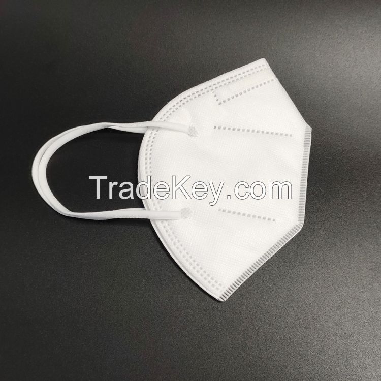 Disposable 5ply safety kn95 face mask fabric masks