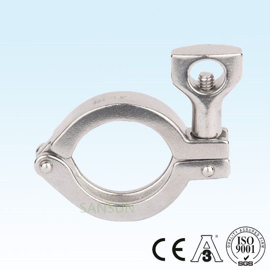 Sanitary 304 316L Pipe Clamp