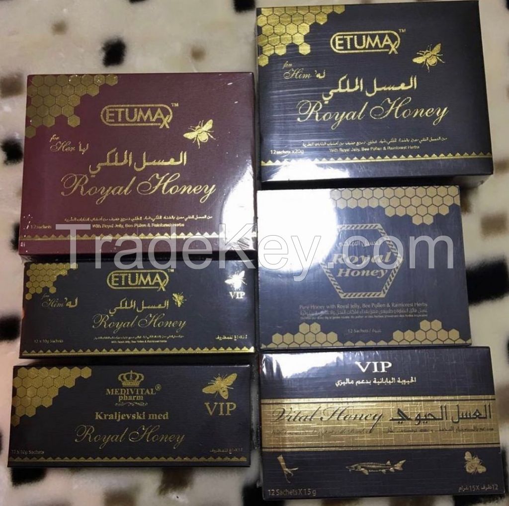 Helmi Royal Honey For Him Original 10gX24 VIP Sachets