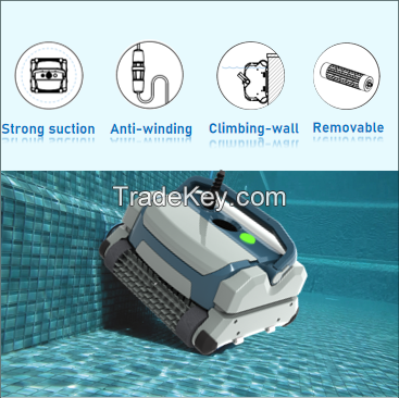 Robotic Pool Cleaner Blue rope 25m