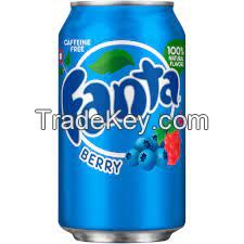 Fanta Blueberry Fruits/Fanta Mango Fruits/Pineapple Fruits Can 355ml