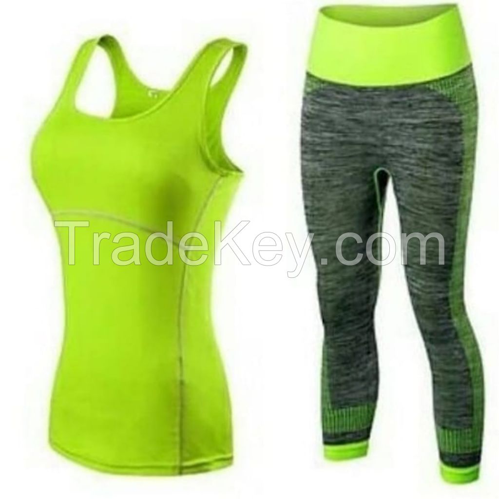 Women Yoga Pant & Tank Top