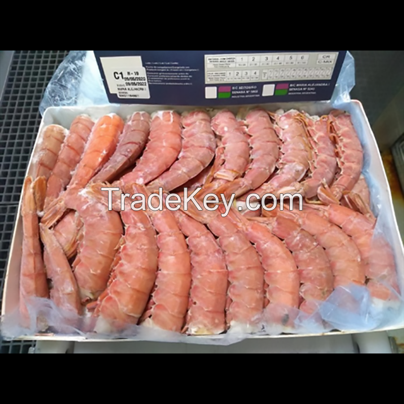 Seafood Frozen Fresh Argentine Red Shrimp Meat High Protein Frozen Shrimp