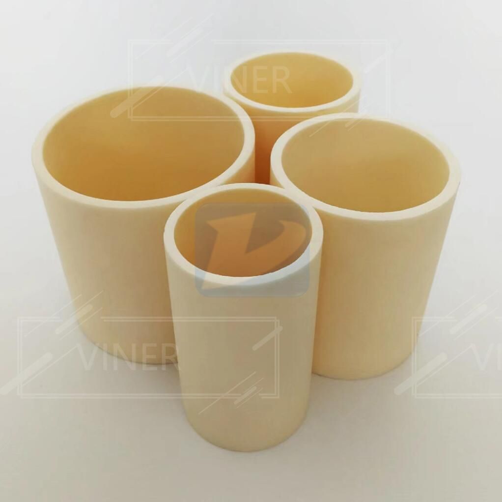 99.7% High Purity Alumina Ceramic Crucible for Melting Furnace