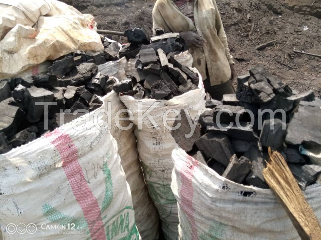 Hardwood charcoal for BBQ and Grill in craft bags