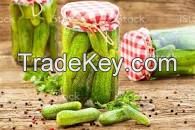 Natural tasty Marinated Cucumbers