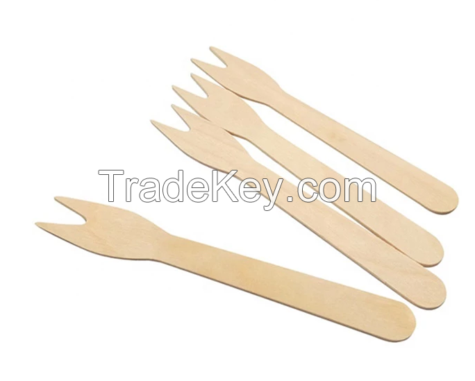 Sell Disposable Wooden Chip Forks, Fruit Forks