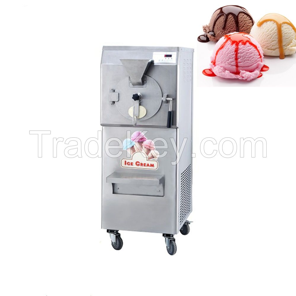 CE Approval Large Capacity 90L/H Floor Standing Gelato Hard Ice Cream Machine