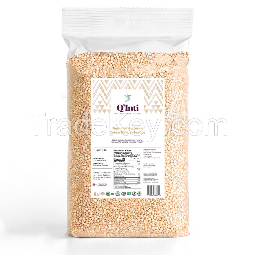 WHITE ORGANIC QUINOA (RETAIL)