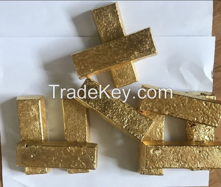 23 Carats Au Gold and Rough Uncut Diamonds For Sale