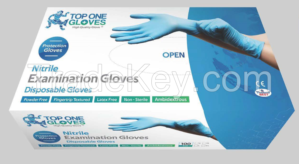 TOP ONE Nitrile Gloves