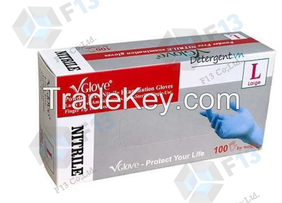 Vglove Nitrile Gloves (Live Stock In Vietnam)