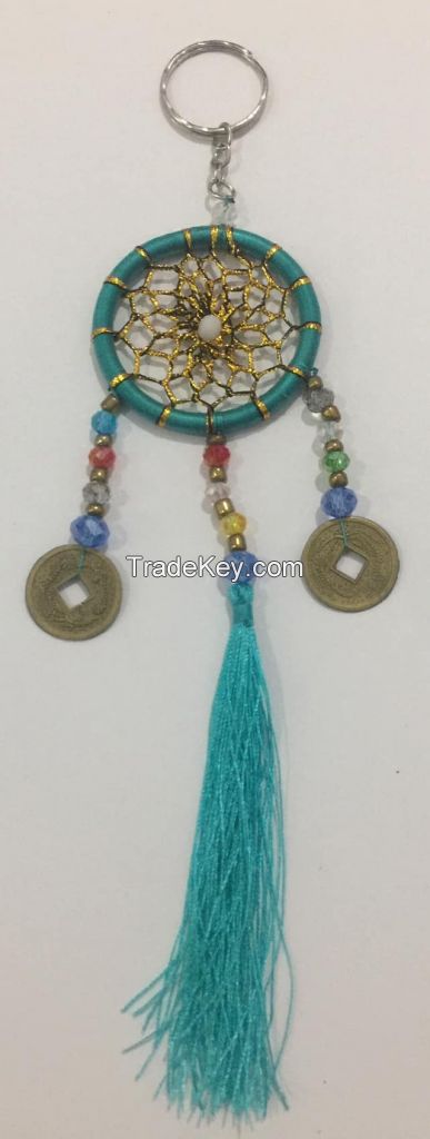 Keychain Tassel with Coin