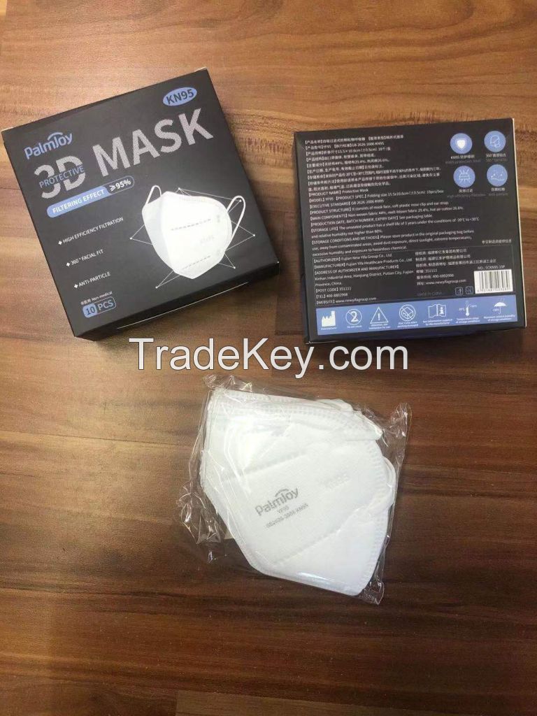 KN95 Face Mask - Palmjoy 3D Protective Face Mask