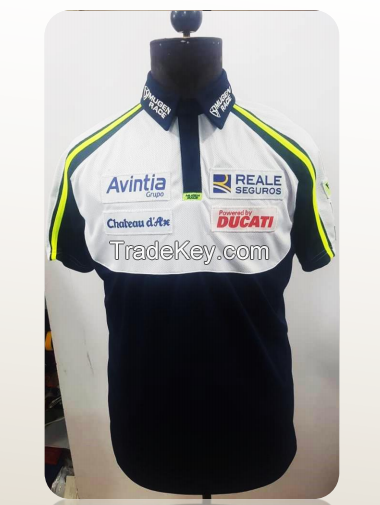 Motorcycle OEM Clothing High Quality Sublimation Racing Shirt