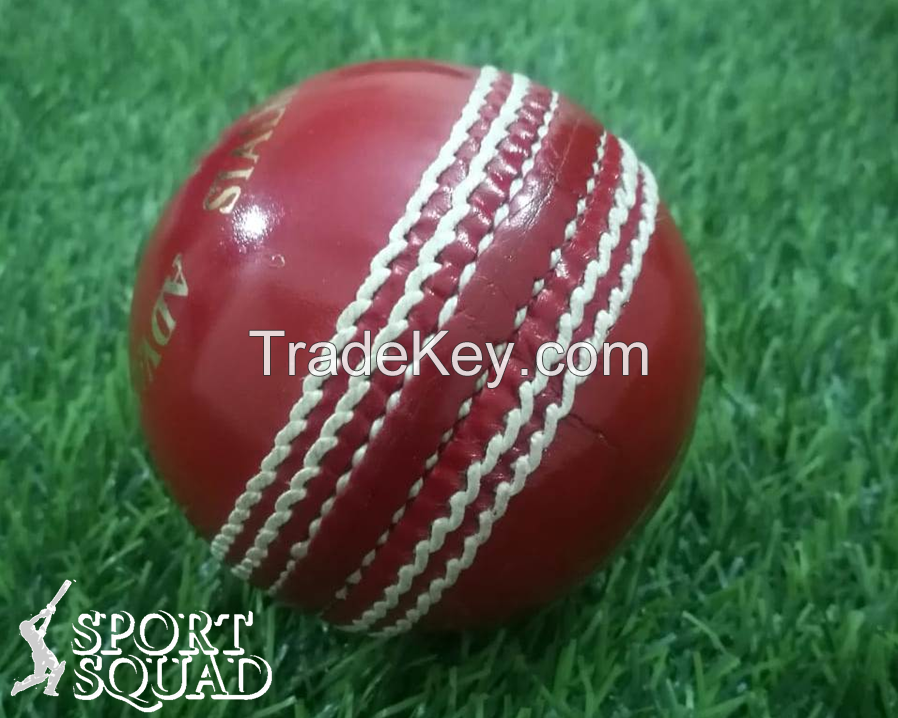 Hand Stitched Leather Cricket Ball