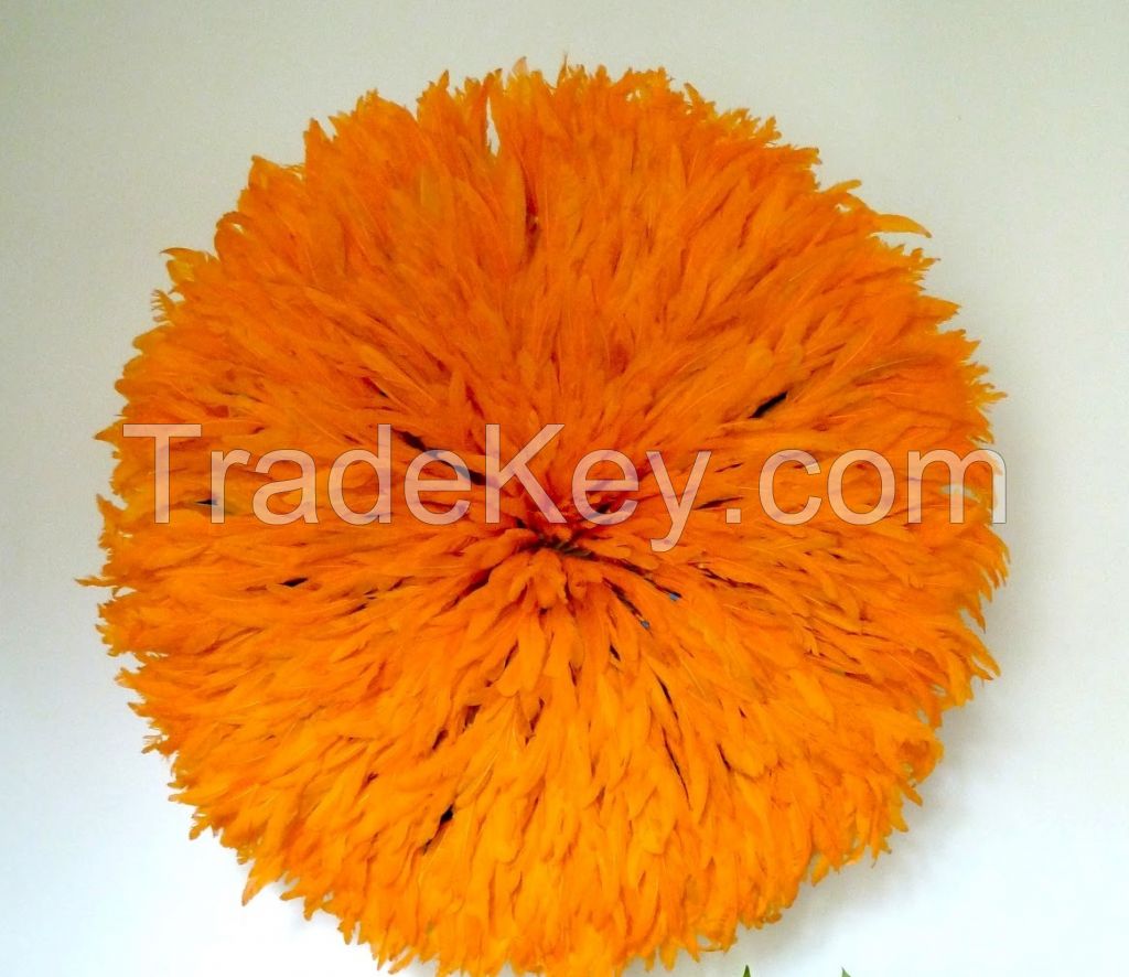 Juju hat feather home decor