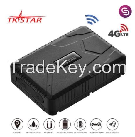 4G LTE TKSTAR TK915 Waterproof IP 66 Vehicle GPS TrackerTruck 120 Days Long Standby Time Magnet Tk905 Free Platform