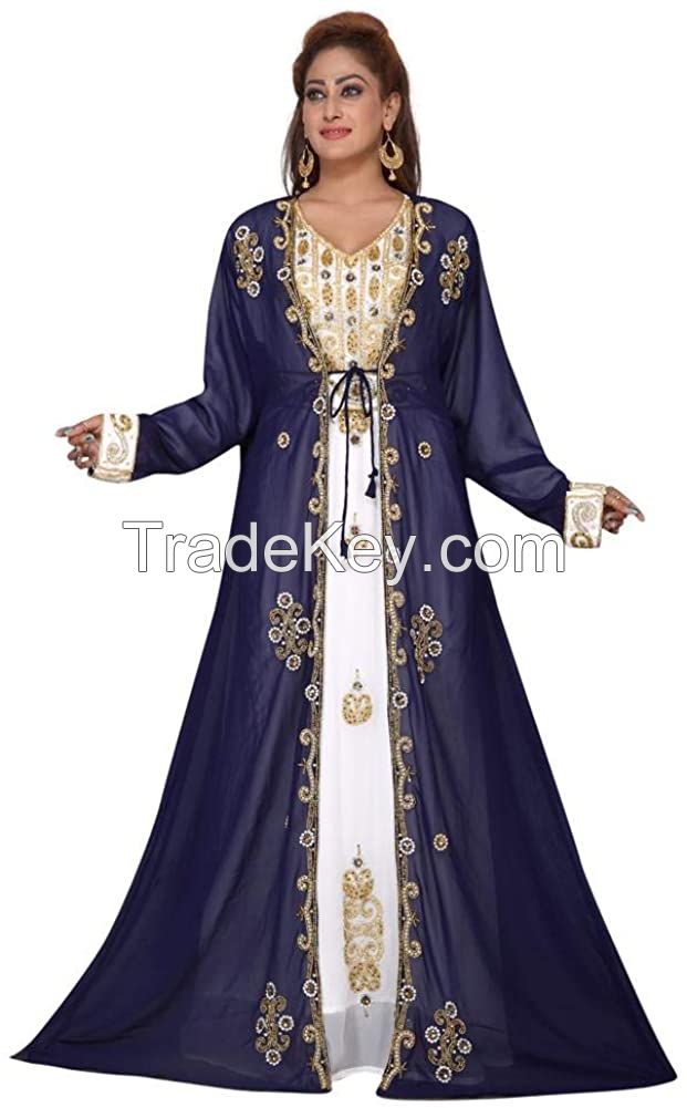 Arabic attire Moroccan Style Party Kaftan Abaya