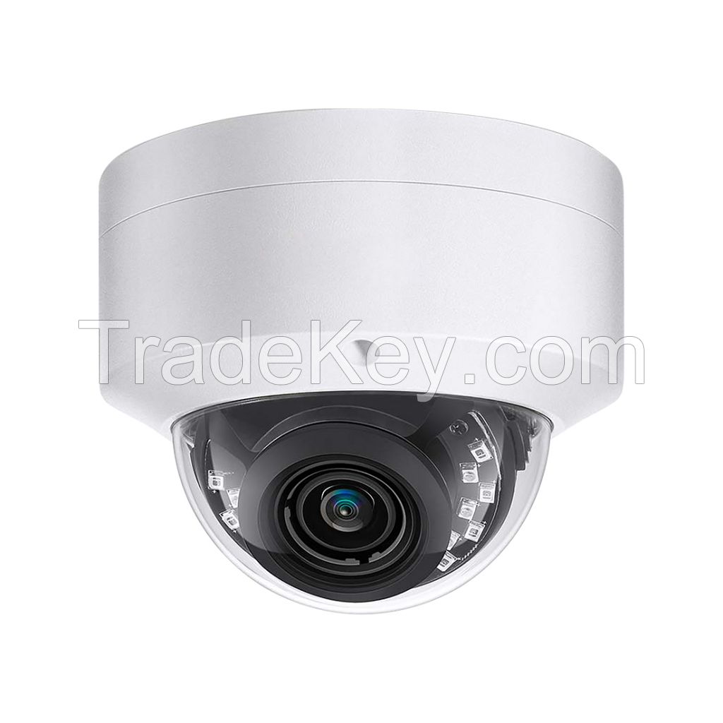 Camera Cctv 2021 YCX 5MP 5MP Human Detection POE IP Security Dome Camera Night Vision 30m AI CCTV Camera Compatible With UNV / HIK NVR