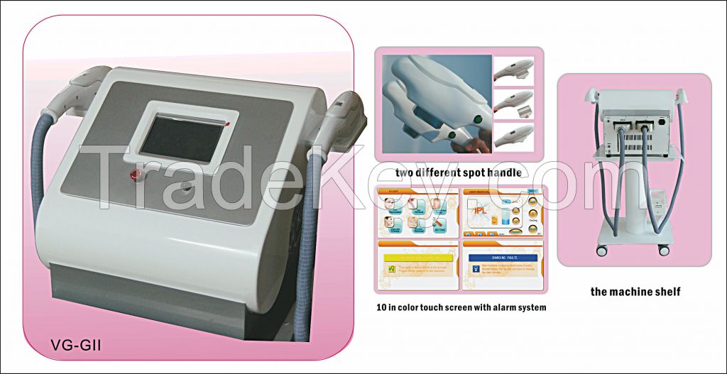 IPL skin rejuvenate and hair removal equipment