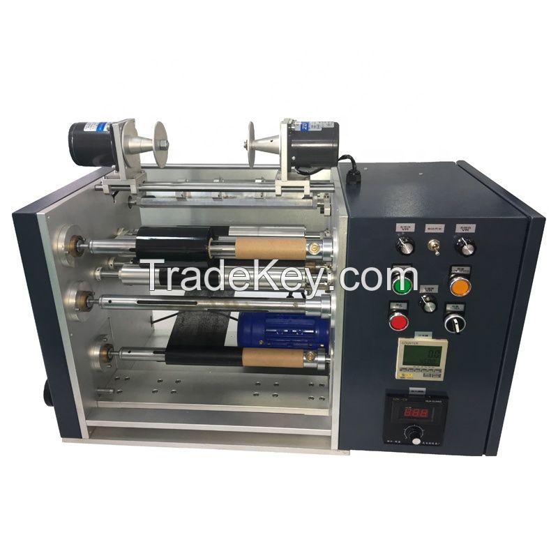 Mini Barcode Thermal Ribbon Slitting Rewinding Machine