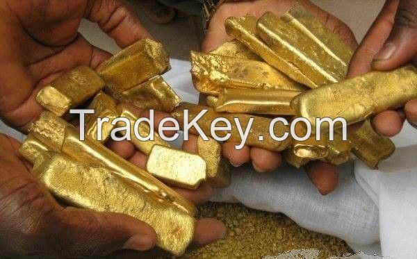 We can supply Gold Dore Bars, gold nuggets (AU Metal)