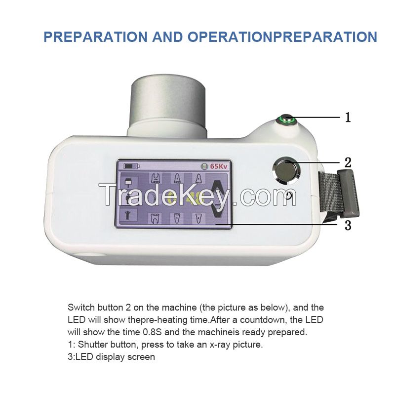 High Quality Hospital Clinic Dental Digital X Ray Sensor USB X-ray Dental System Dental X Ray