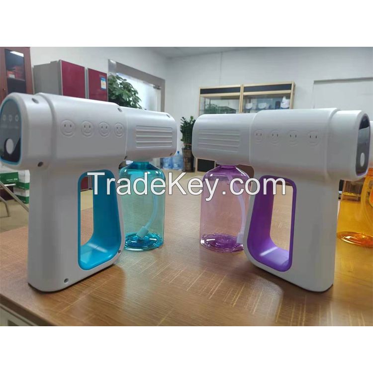 2021 New Arrival Colorful 400ML Atomizer Spray Gun Wireless K6x Upgrade Rechargeable Nano Mist Spray Gun