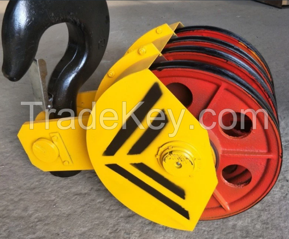 HOOK BLOCK for overhead crane, gantry crane, electric hoist