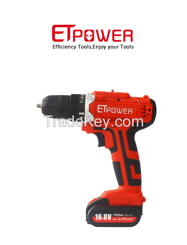 Power tools 16.8V Cordless Drill Electric Screwdriver Mini Wireless Power DriverPower tools 16.8V Cordless Drill Electric Screwdriver Mini Wireless Power Driver