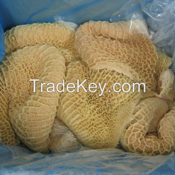 beef omasum, beef offal, beef intestine, beef, beef strips