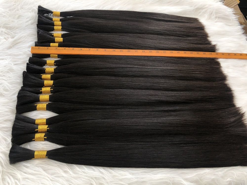 Double Darwn Bulk Hair Natrual Color