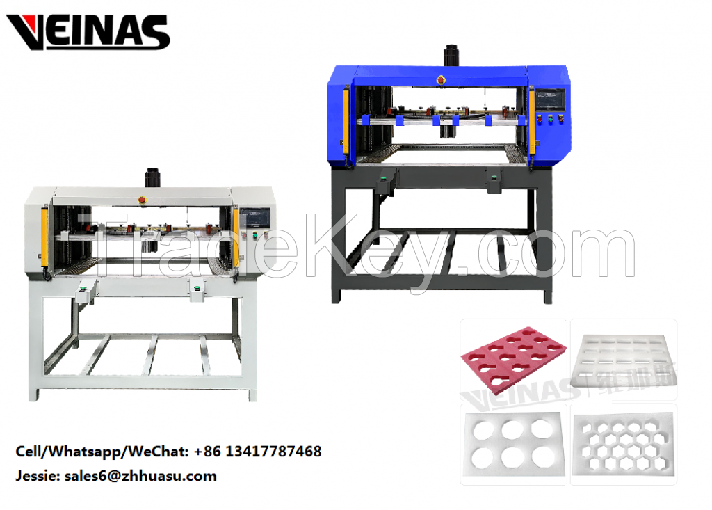 Expanded Polyethylene Foam Manual Servo Waste-discharge Machine, EPE Foam Stripping, Scrap Machine