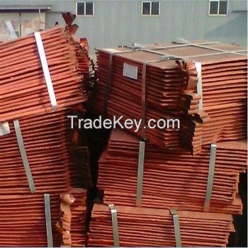 Copper Cathode Cu 99.99 % for sale