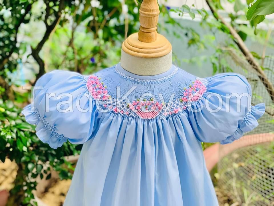 Hand smocked dress Bunniti BN281