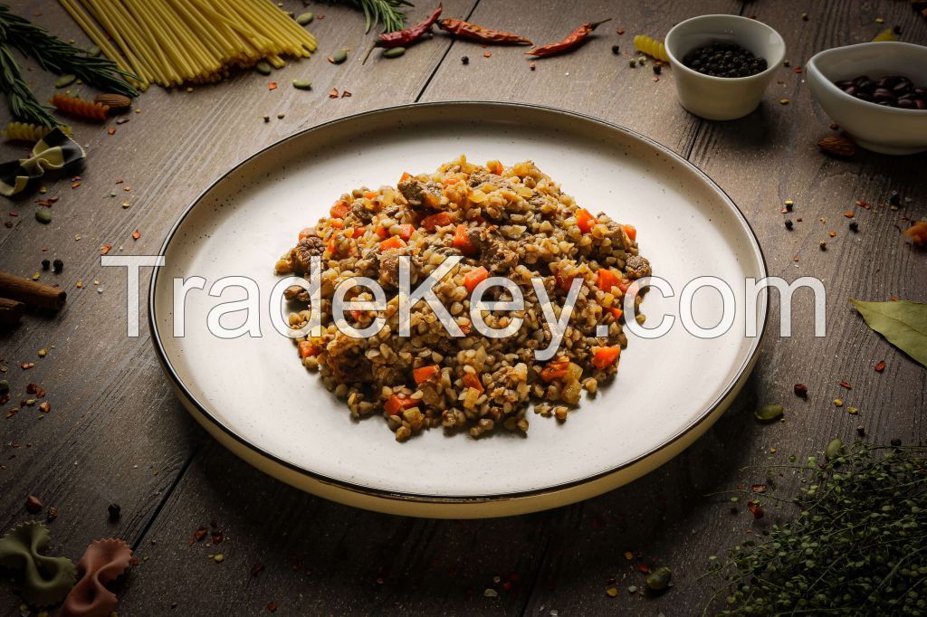 Buckwheat with beef