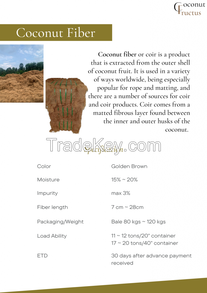 HIGH-QUALITY COCONUT FIBER