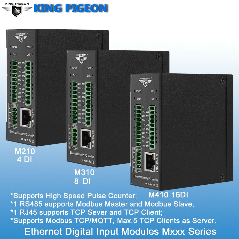 16CH Digital Input Ethernet Remote Module