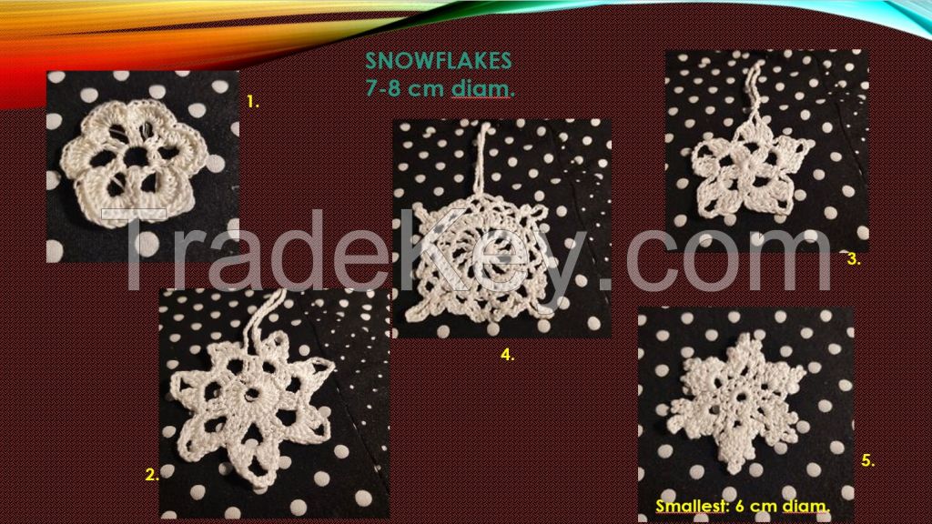 Christmas Snowflakes Hangings