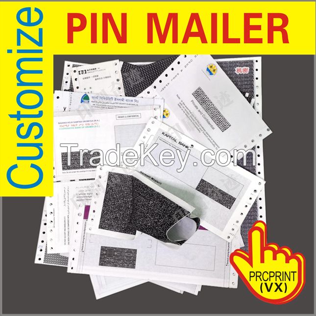 Salary payslip 1/2/3 plys pin mailer envelope