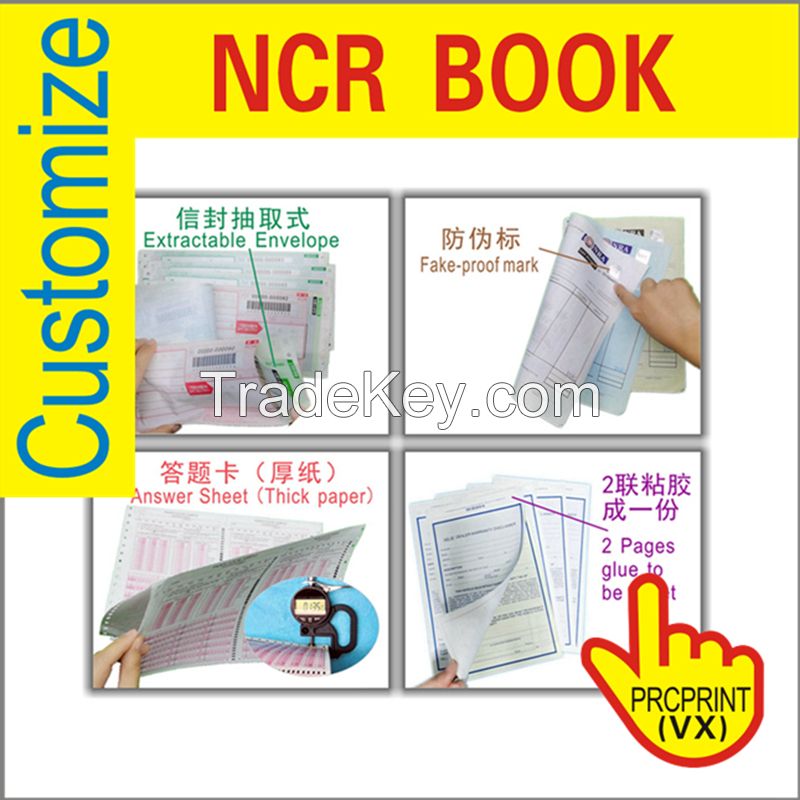 Custom Receipt Book 2-Part and 3-Part Bill NCR Paper Printing