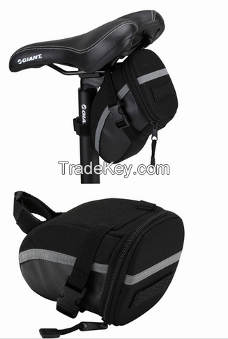 Durable Bicycle Saddle Bag 600d Polyester