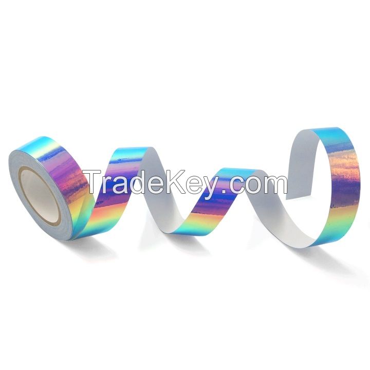 Gymnastics Hula Hoop used Holographic Iridescent Tape