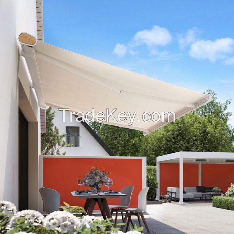 Waterproof Electric Retractable Pergola Roof Awning