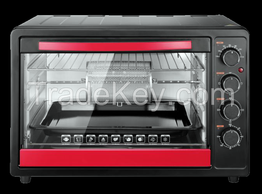 Excellent Quality Electrical Oven 73L Red